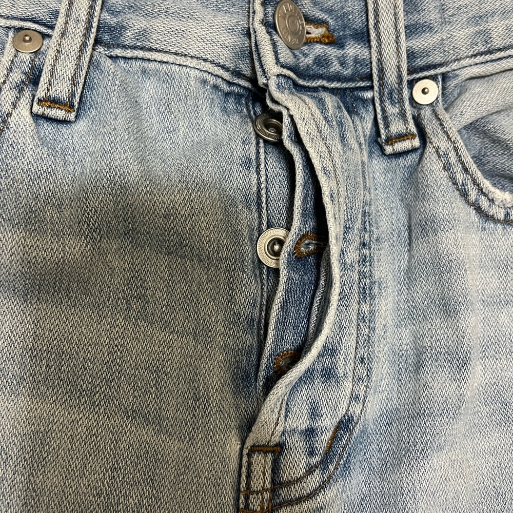 Madewell Blue Ankle Cropped Jeans